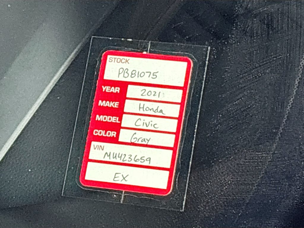 2021 Honda Civic EX