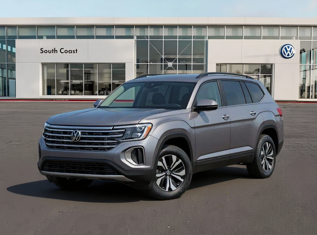 Pure Gray 2026 Volkswagen Atlas SUV / Crossover Front-Wheel Drive 8-Speed Automatic