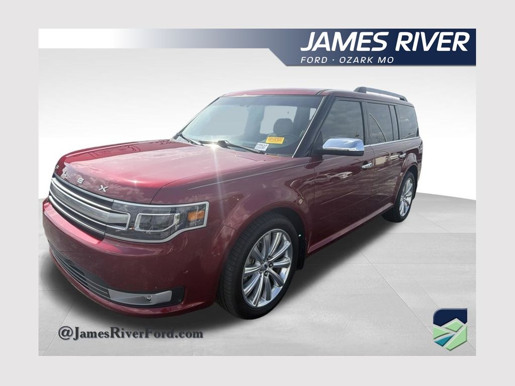 Ruby Red 2019 Ford Flex SUV / Crossover All-Wheel Drive 6-Speed Automatic