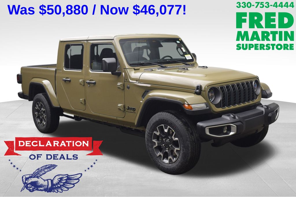 new 2026 Jeep Gladiator car, priced at $46,077