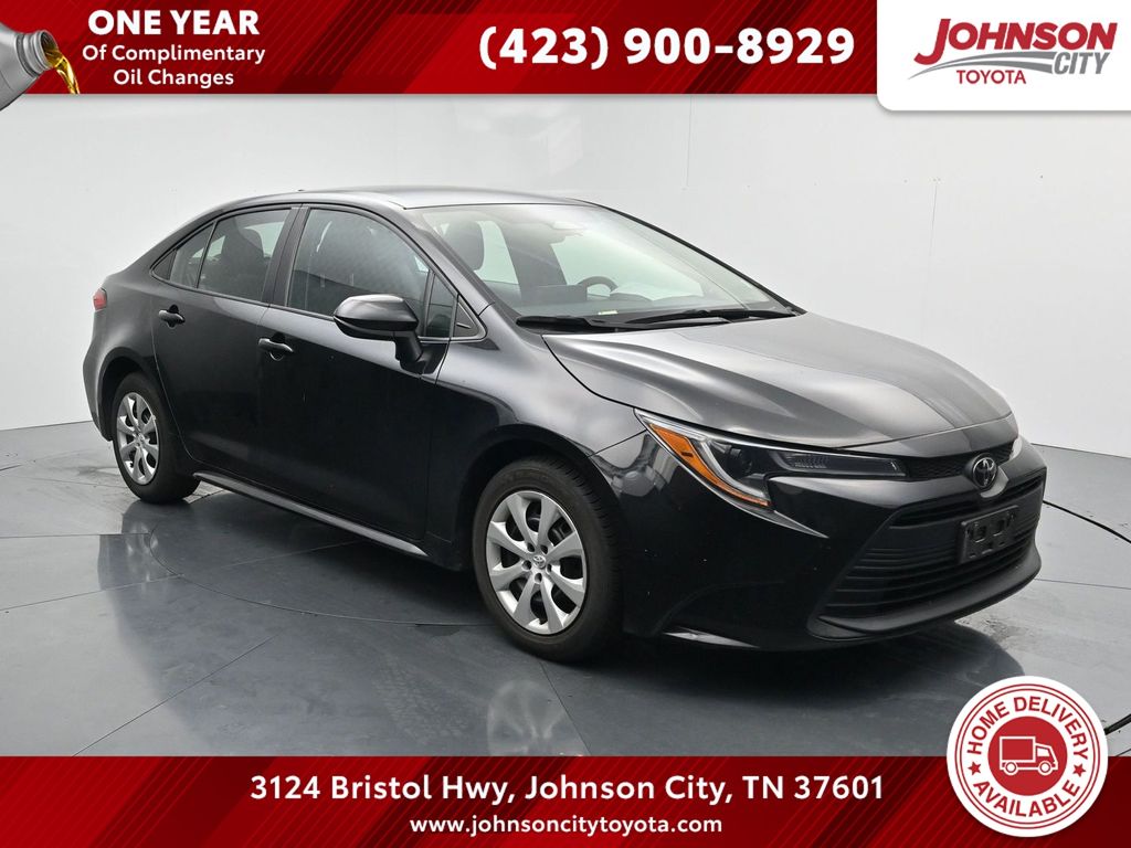 Midnight Black Metallic 2024 Toyota Corolla Sedan Front-Wheel Drive Continuously Variable Transmission