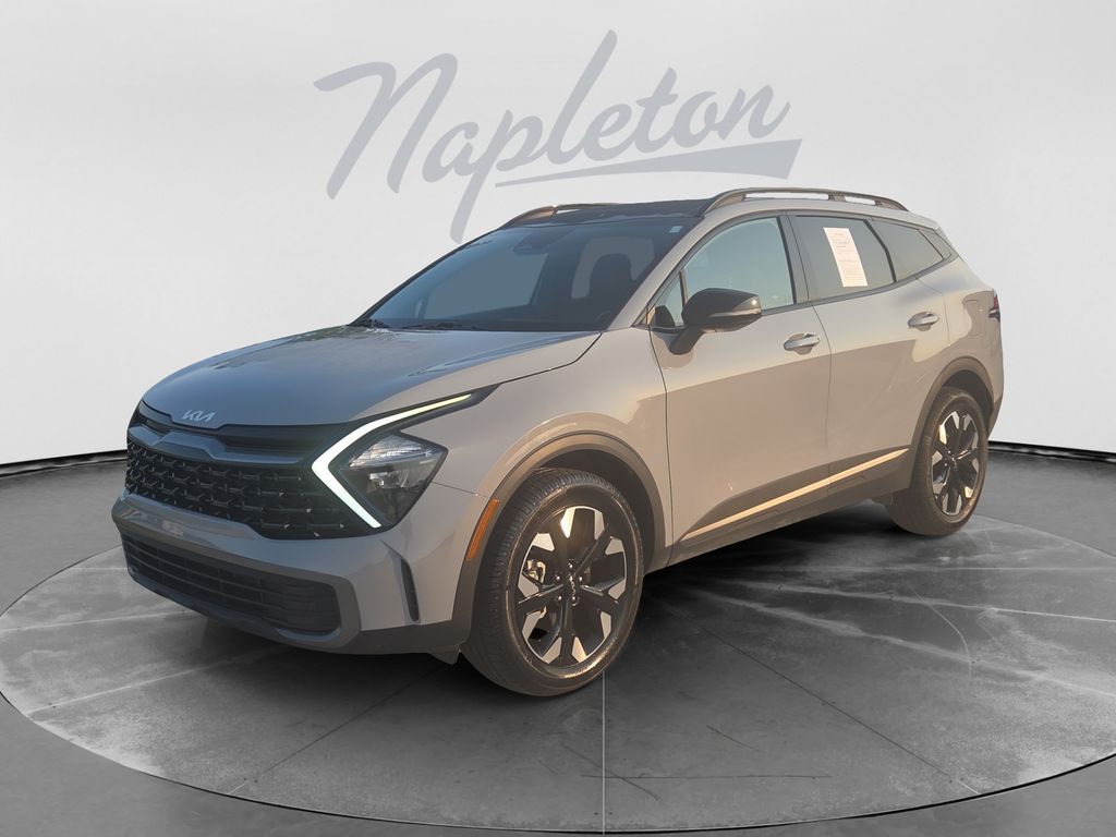 Wolf Gray 2023 Kia Sportage SUV / Crossover All-Wheel Drive 8-Speed Automatic
