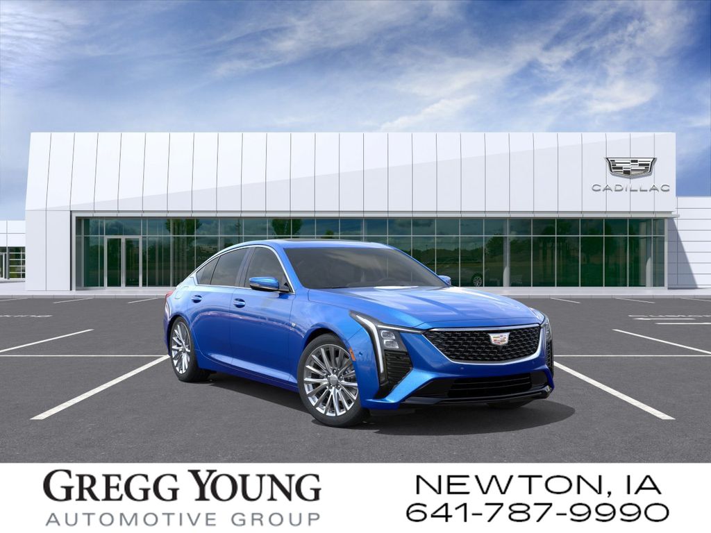 Coastal Blue Metallic 2026 Cadillac CT5 Premium Luxury AWD Sedan All-Wheel Drive Automatic