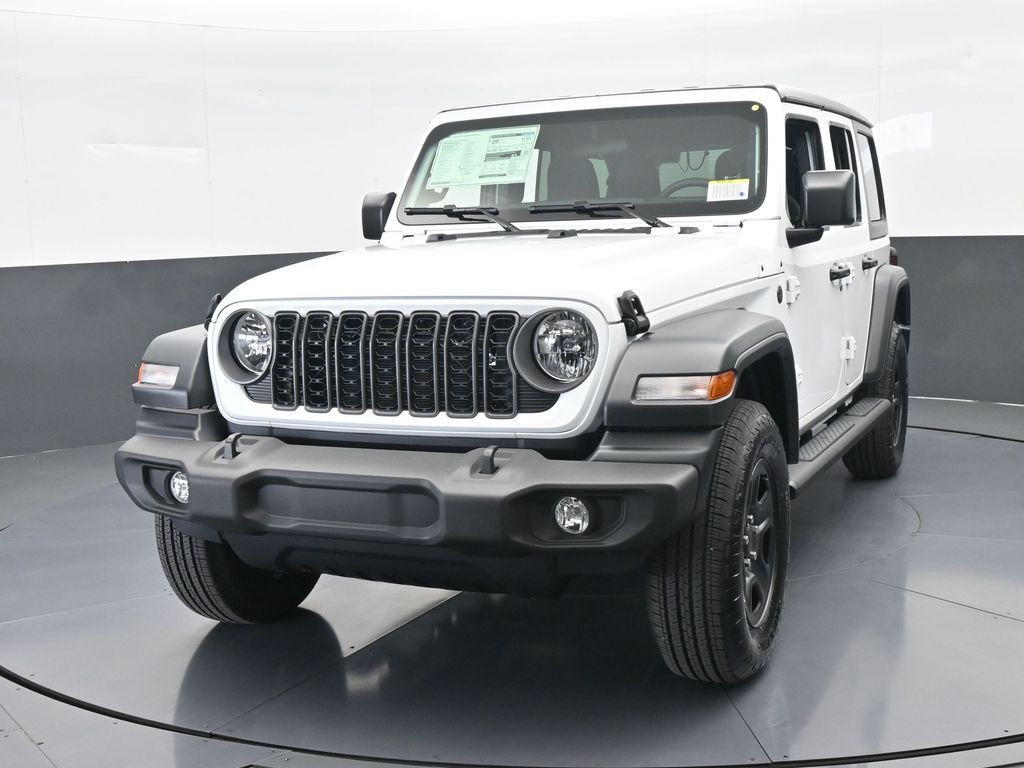 New 2026 Bright White Clearcoat Jeep Sport image 9