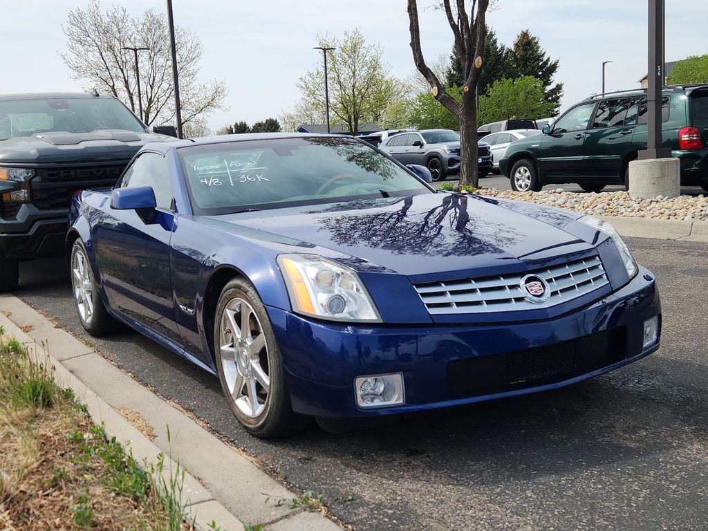 Xenon Blue 2005 Cadillac XLR RWD Convertible Rear-Wheel Drive 5-Speed Automatic Overdrive
