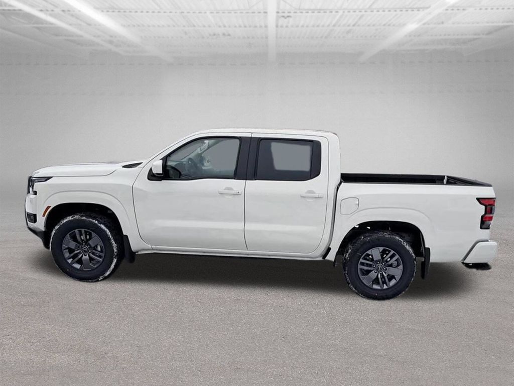 2026 Nissan Frontier SV White at John Sisson Motors