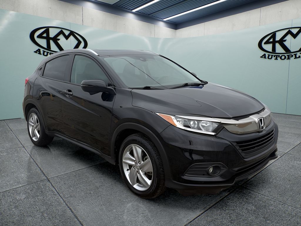 Black 2020 Honda HR-V EX FWD SUV / Crossover Front-Wheel Drive Continuously Variable Transmission