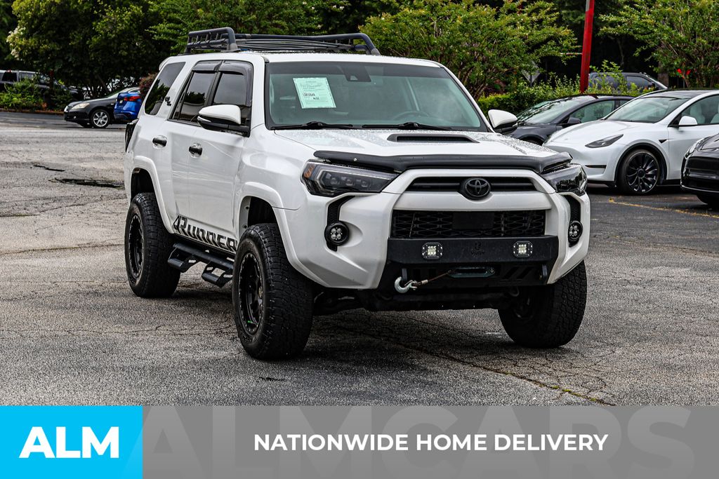 Used 2020 White Toyota TRD Off-Road Premium image 5
