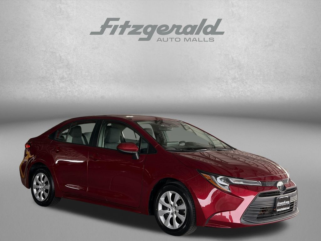 Red (Ruby Flare Pearl) 2024 Toyota Corolla Sedan Front-Wheel Drive Continuously Variable Transmission
