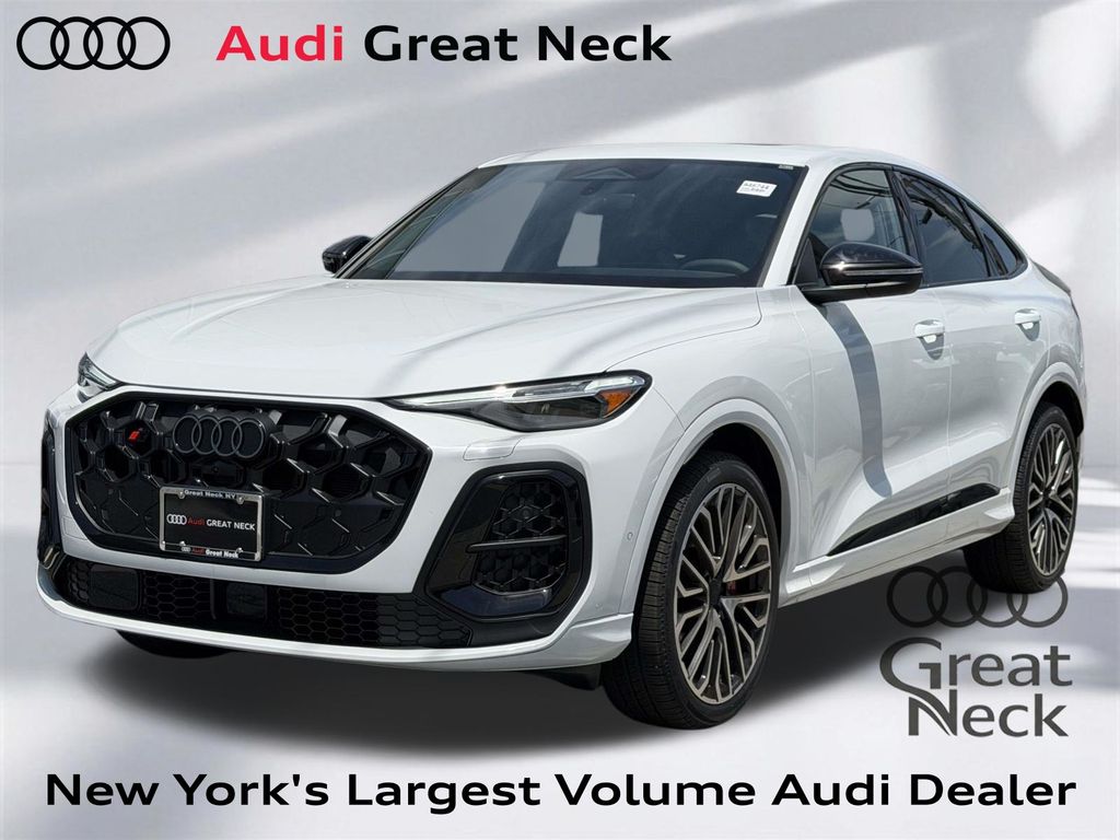 Glacier White Metallic 2026 Audi SQ5 Sportback quattro Premium Plus TFSI Sedan All-Wheel Drive 7-Speed Automatic
