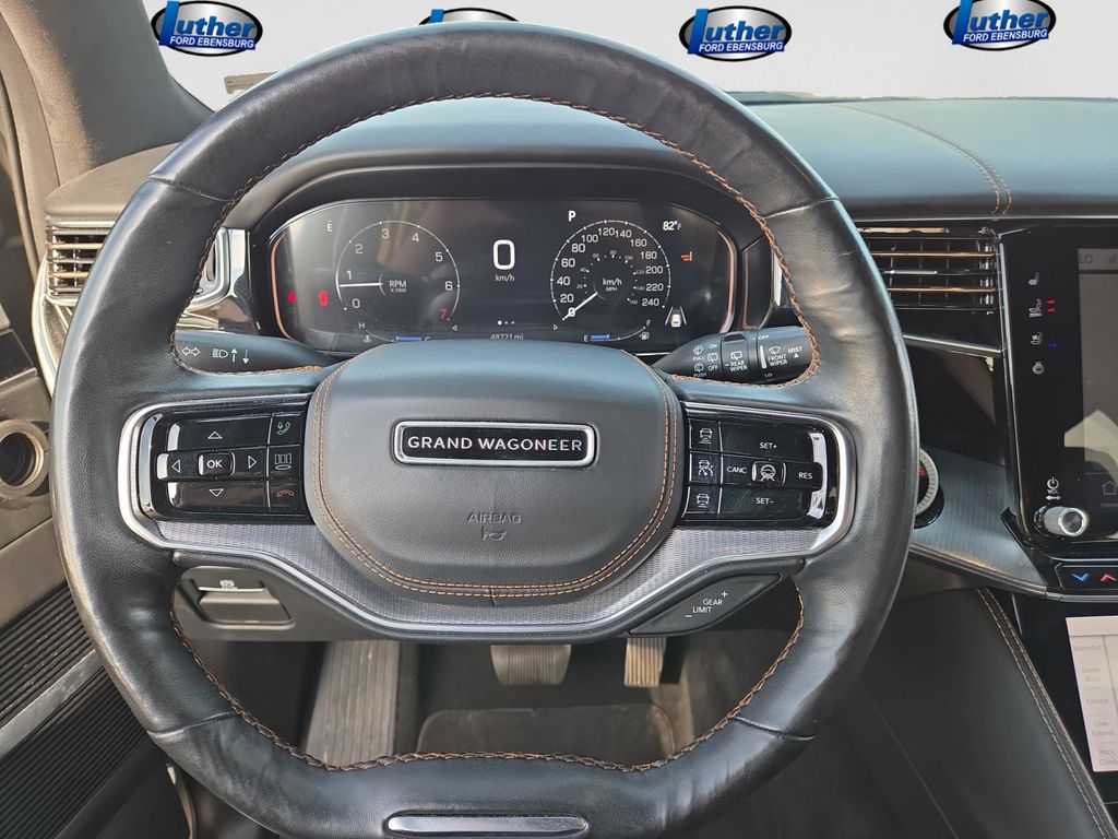 2022 Jeep Grand Wagoneer Series III White at Honda North