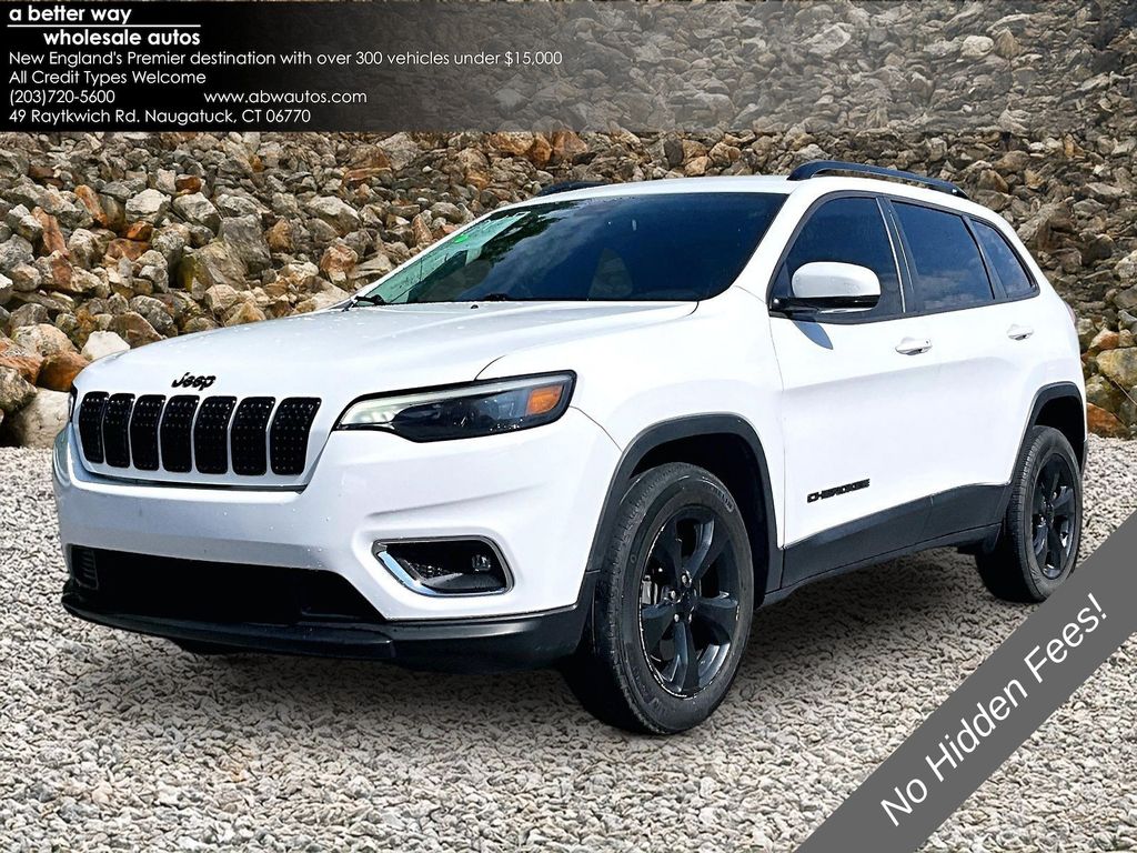 Bright White Clearcoat 2019 Jeep Cherokee SUV / Crossover Four-Wheel Drive 9-Speed Automatic