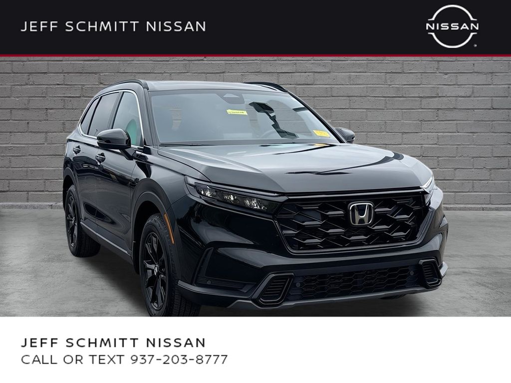Crystal Black Pearl 2025 Honda CR-V Hybrid SUV / Crossover All-Wheel Drive Continuously Variable Transmission