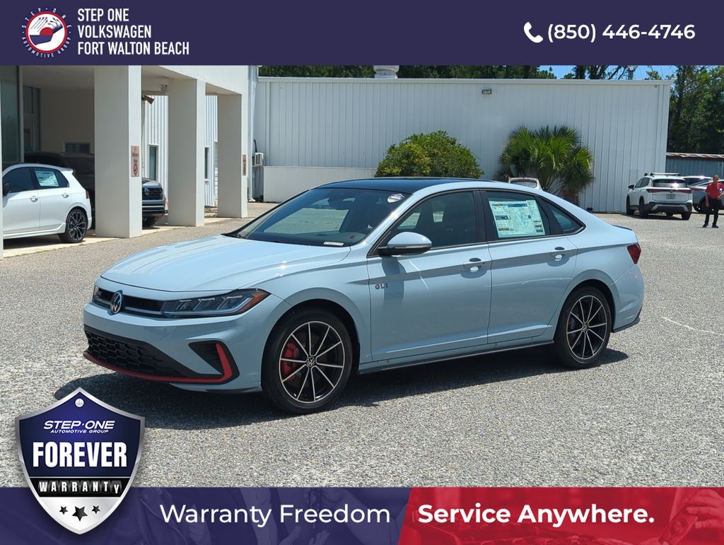 Monument Gray 2026 Volkswagen Jetta GLI Sedan Front-Wheel Drive 6-Speed Manual