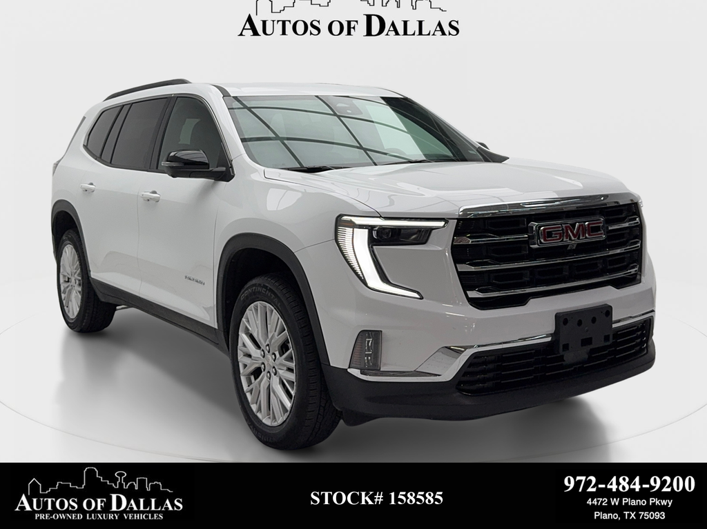 Summit White 2026 GMC Acadia SUV / Crossover Front-Wheel Drive 8-Speed Automatic