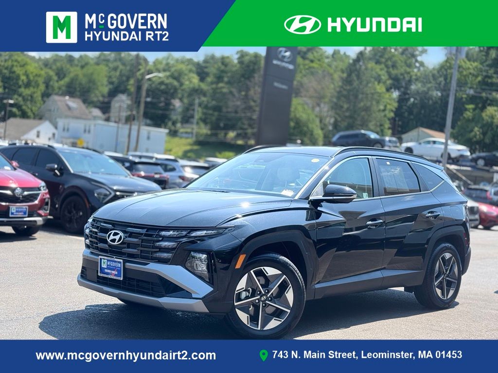 Phantom Black 2025 Hyundai Tucson SUV / Crossover All-Wheel Drive 8-Speed Automatic