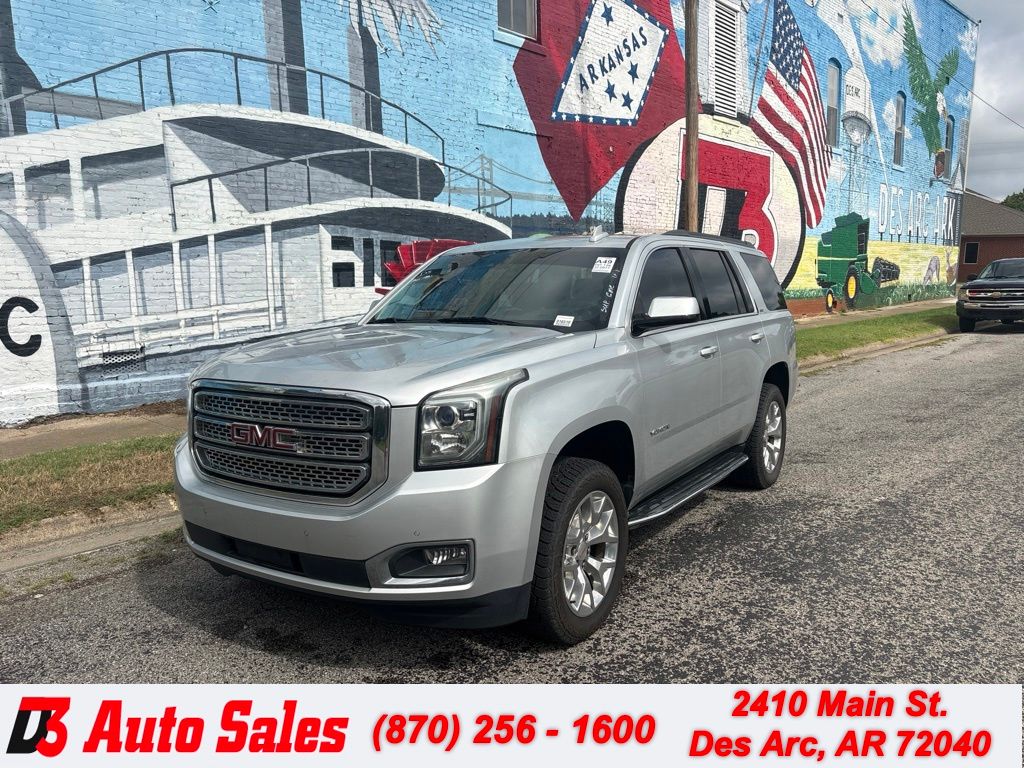 Quicksilver Metallic 2017 GMC Yukon SUV / Crossover Four-Wheel Drive 6-Speed Automatic Overdrive