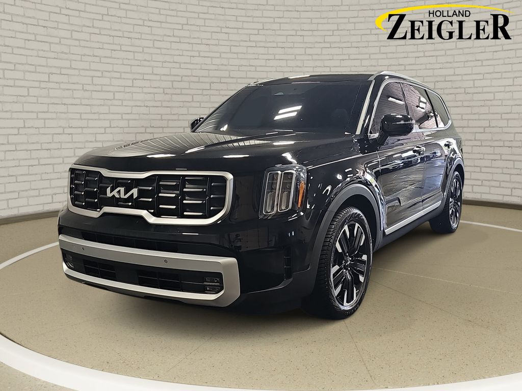 Ebony Black 2024 Kia Telluride SUV / Crossover All-Wheel Drive 8-Speed Automatic