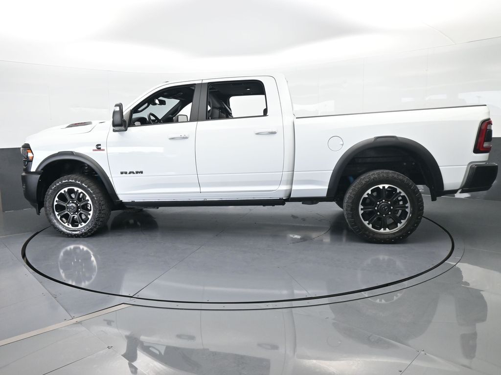 Used 2024 Bright White Clearcoat Ram Rebel image 3