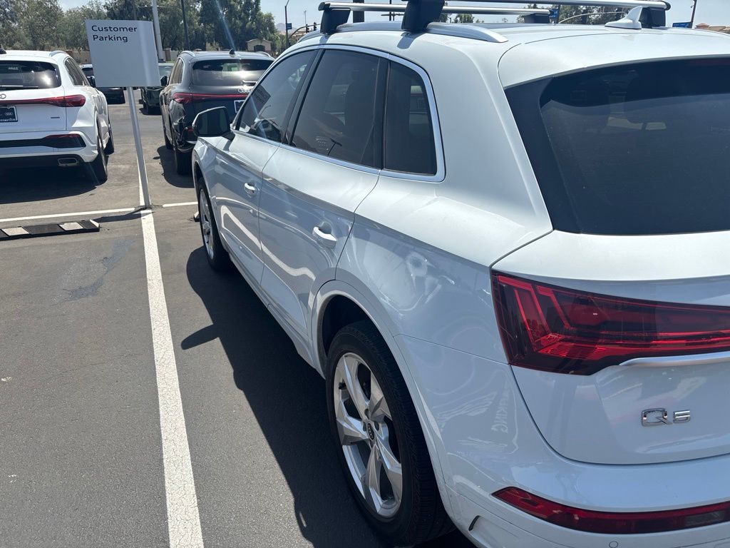 Used 2021 White Audi 45 Premium Plus image 3