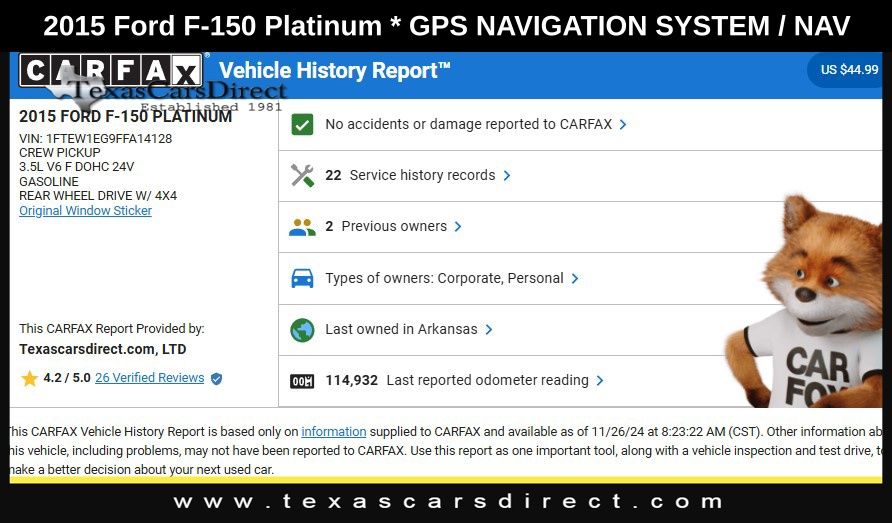 2015 Ford F-150 Platinum 11