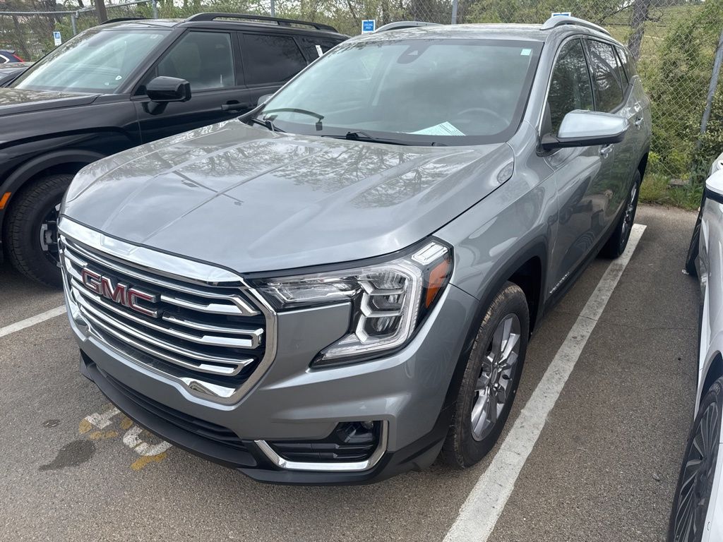 Sterling Metallic 2024 GMC Terrain SLT AWD SUV / Crossover All-Wheel Drive 9-Speed Automatic