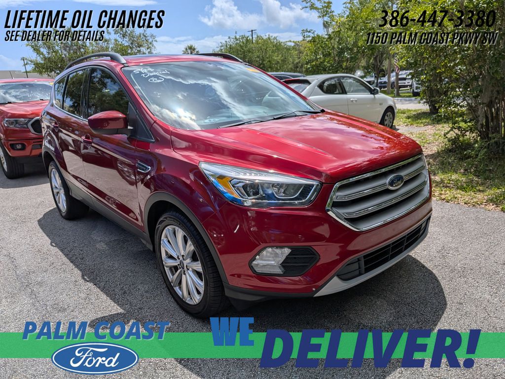 Ruby Red Metallic 2019 Ford Escape SUV / Crossover Front-Wheel Drive 6-Speed Automatic