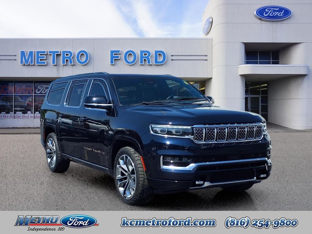 Midnight Sky 2023 Jeep Grand Wagoneer L SUV / Crossover Four-Wheel Drive 8-Speed Automatic