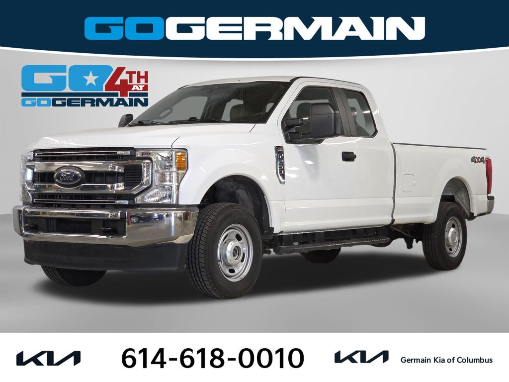 Oxford White 2021 Ford F-250 Super Duty Pickup Truck Four-Wheel Drive 6-Speed Automatic