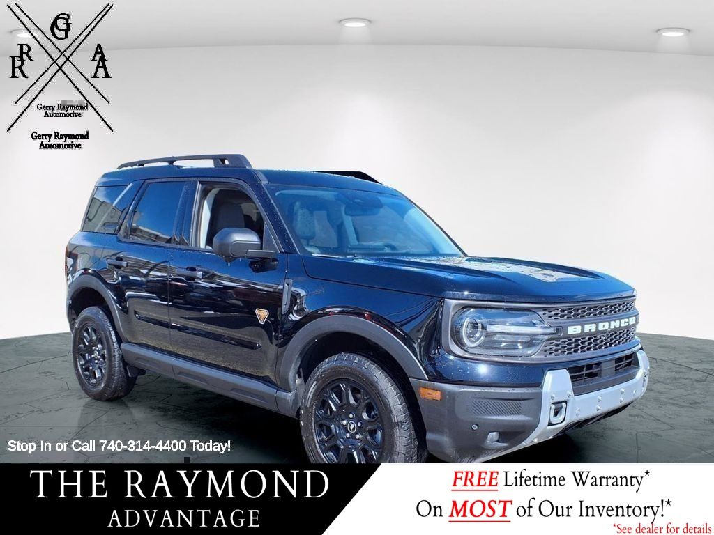 Shadow Black 2025 Ford Bronco Sport SUV / Crossover All-Wheel Drive 8-Speed Automatic