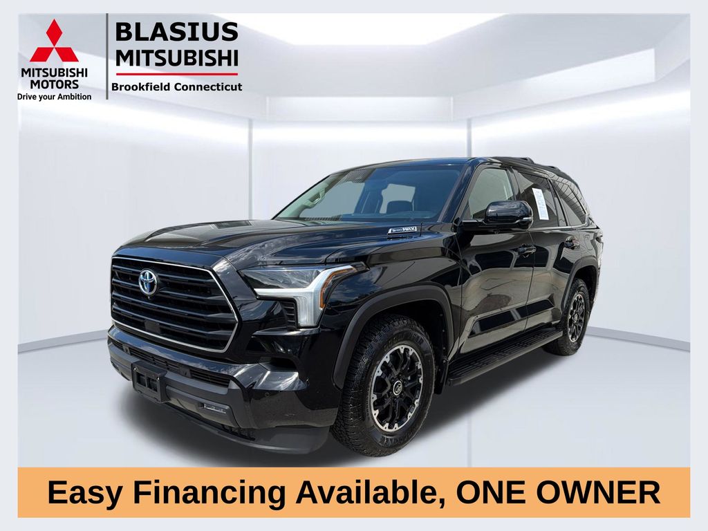 Midnight Black Metallic 2023 Toyota Sequoia SUV / Crossover Four-Wheel Drive Automatic