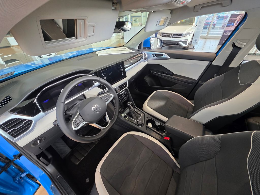 2026 Volkswagen Taos 1.5T SE Blue at Subaru and VW of Moon Township
