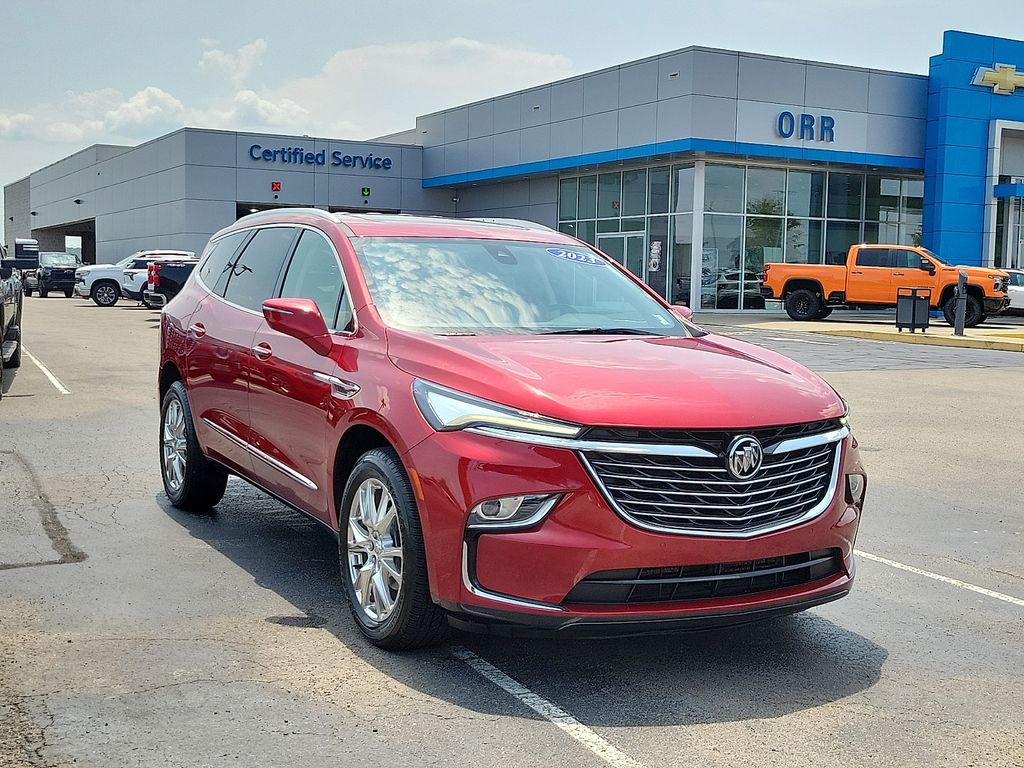 Cherry Red 2023 Buick Enclave SUV / Crossover Front-Wheel Drive 9-Speed Automatic