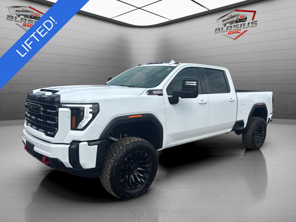 Summit White 2024 GMC Sierra 2500HD Pickup Truck Four-Wheel Drive Automatic