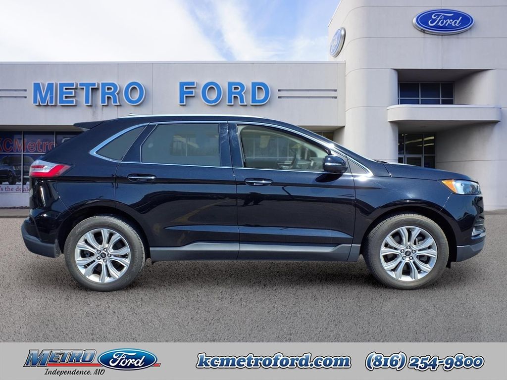 Used 2024 Ford Edge Titanium with VIN 2FMPK4K93RBA27793 for sale in Kansas City