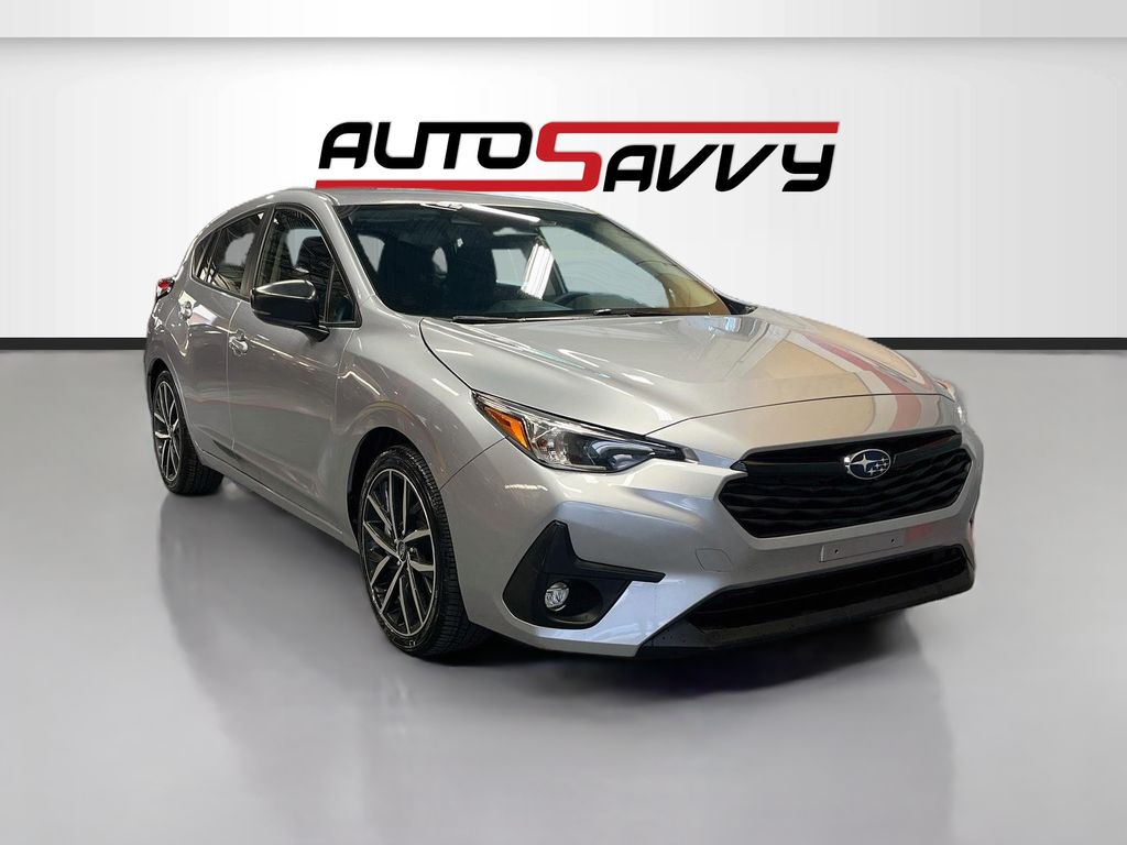 Ice Silver Metallic 2026 Subaru Impreza Wagon All-Wheel Drive Continuously Variable Transmission