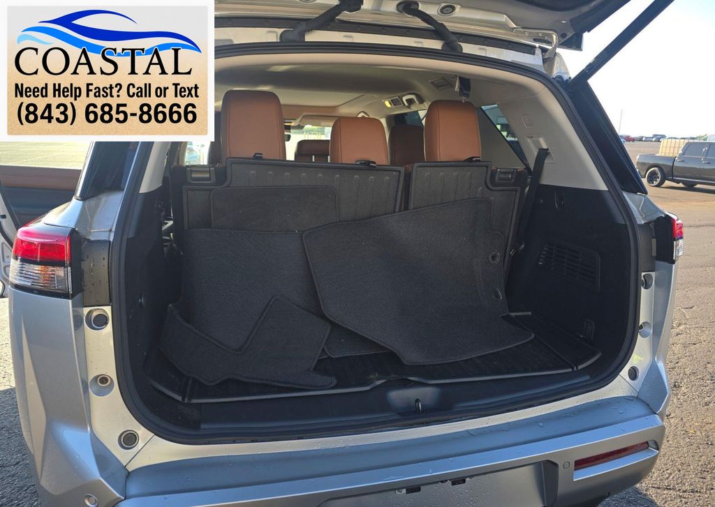 2025 Nissan Pathfinder Platinum Silver at Lugoff Nissan