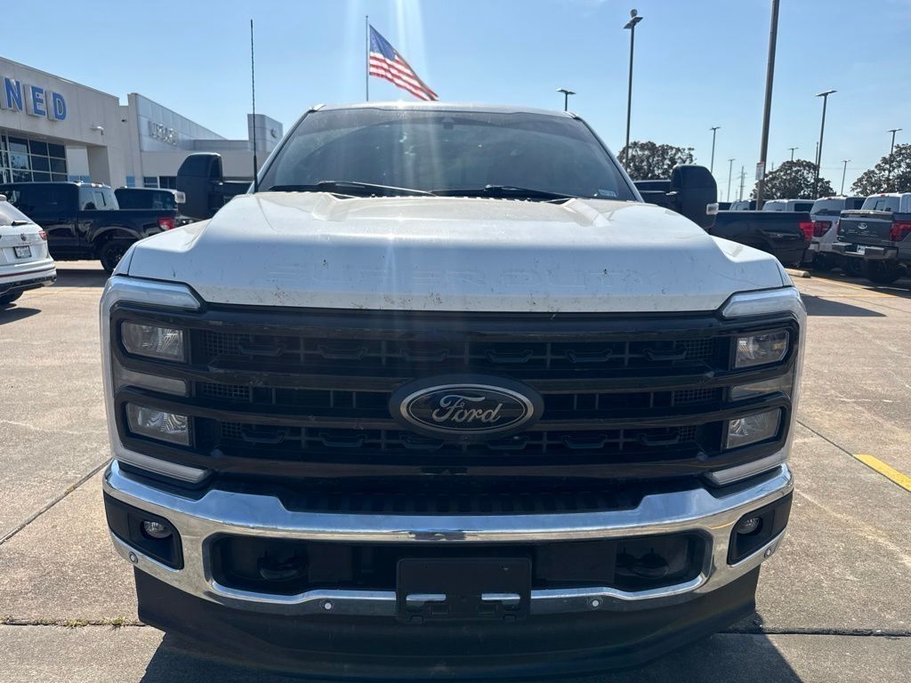 2024 Ford F-350SD Lariat White at Cook Ford