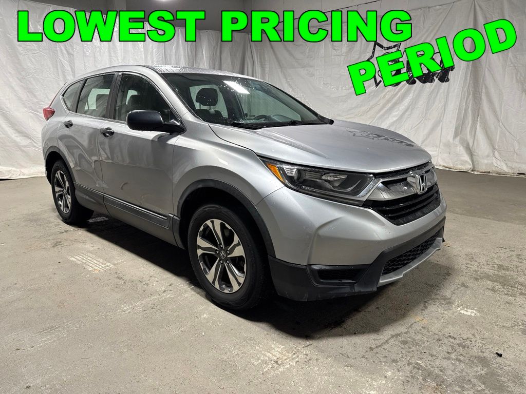 Lunar Silver Metallic 2018 Honda CR-V SUV / Crossover Front-Wheel Drive Continuously Variable Transmission