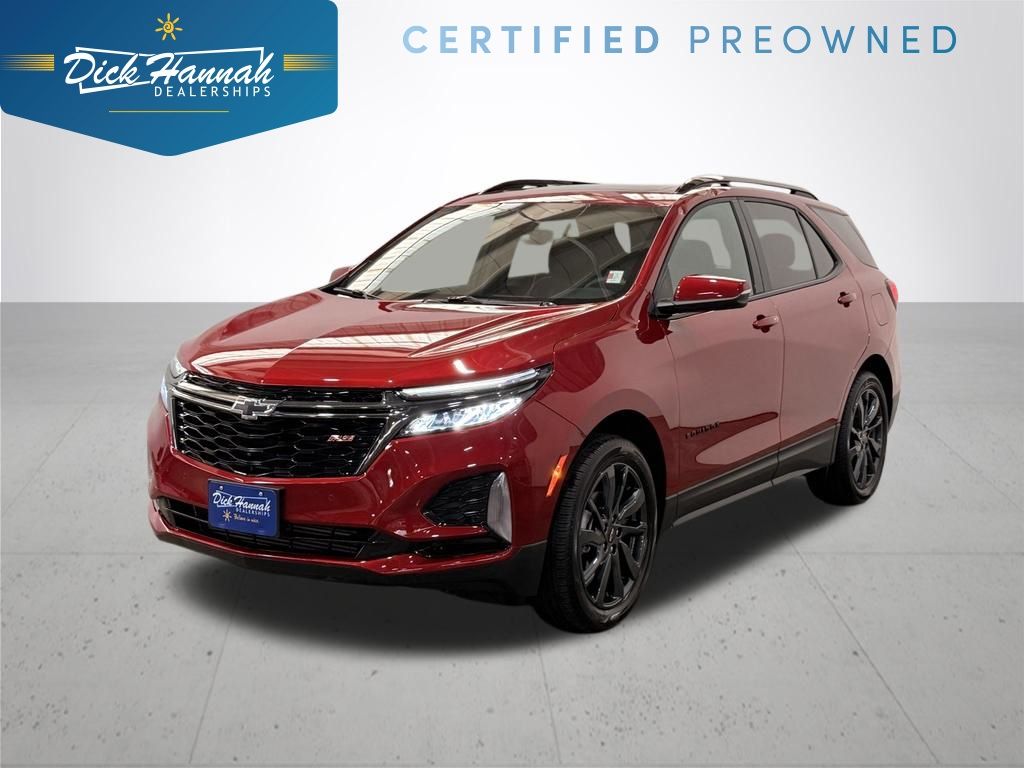 Radiant Red Tintcoat 2023 Chevrolet Equinox SUV / Crossover Four-Wheel Drive 6-Speed Automatic Overdrive