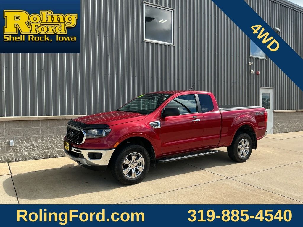 Rapid Red Metallic Tinted Clearcoat 2020 Ford Ranger Pickup Truck Four-Wheel Drive Automatic