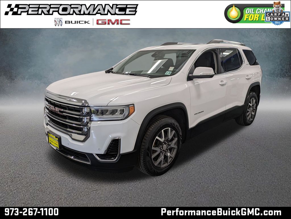 Summit White 2023 GMC Acadia SUV / Crossover Four-Wheel Drive 9-Speed Automatic