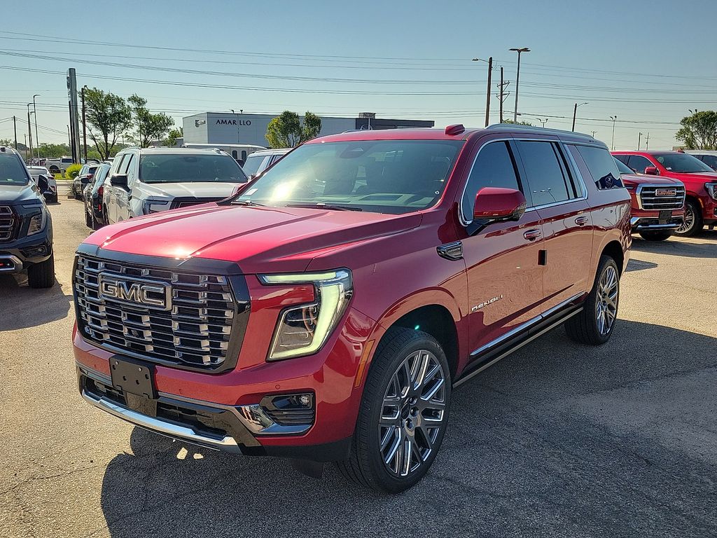 2026 GMC Yukon XL Denali Ultimate Red at Brown Buick GMC