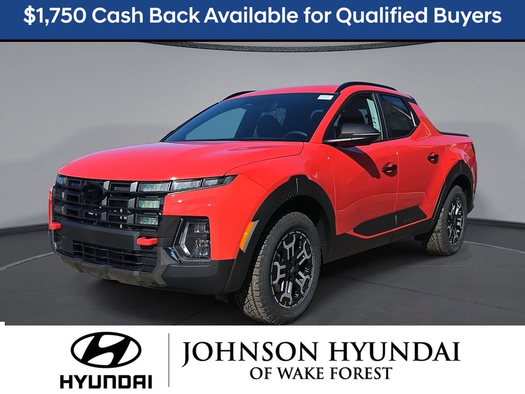 Canyon Red 2026 Hyundai Santa Cruz XRT Crew Cab AWD Pickup Truck All-Wheel Drive 8-Speed Automatic