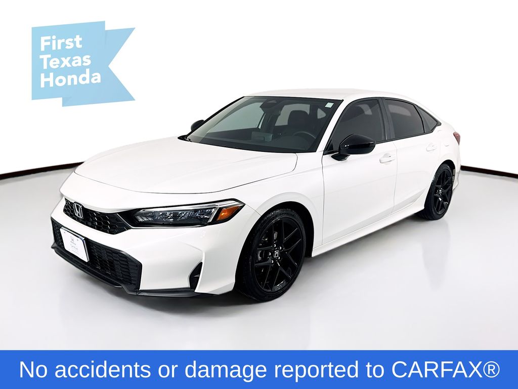 Used Car 2025 Honda Civic  Sedan 4 Dr. Sport Front Wheel Drive For Sale In Austin, Texas