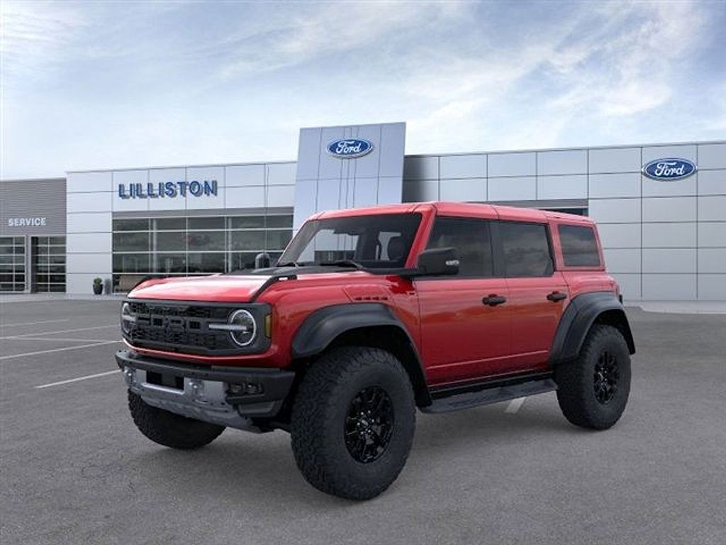 Ruby Red Metallic Tinted Clearcoat 2025 Ford Bronco Raptor 4WD SUV / Crossover Four-Wheel Drive Automatic
