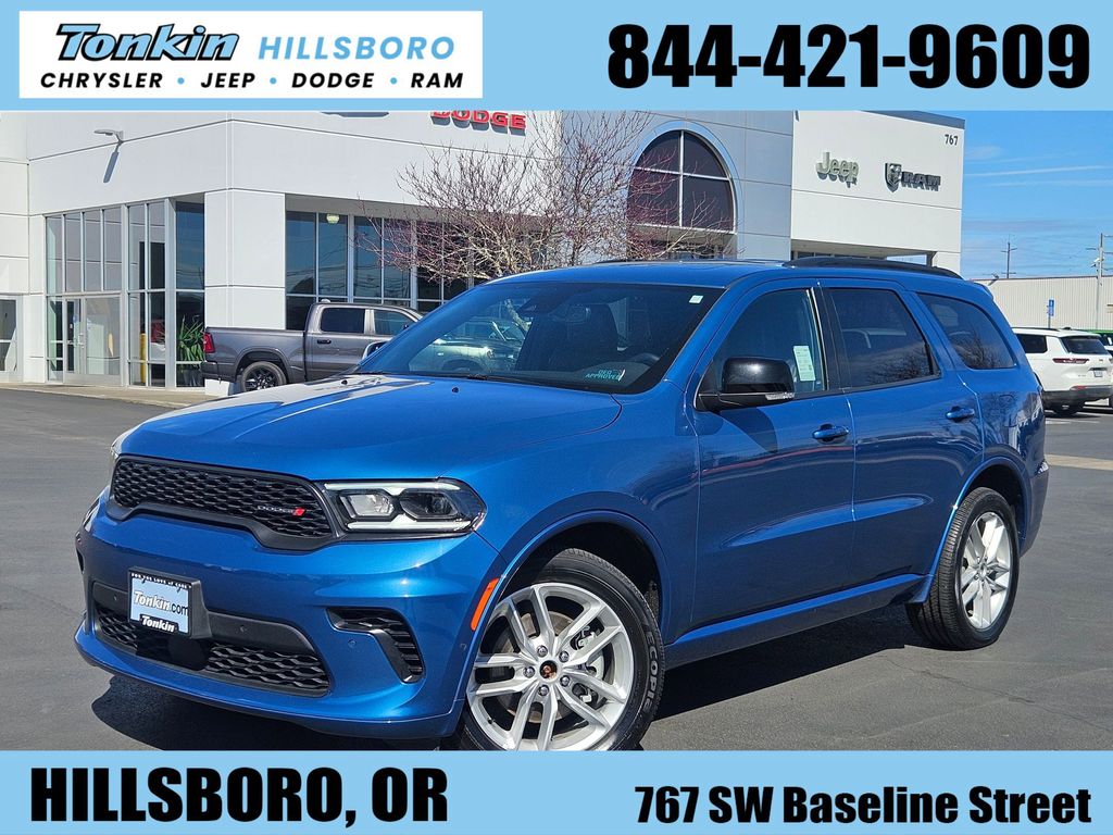 Blue (Frostbite Pearlcoat) 2025 Dodge Durango GT Plus AWD SUV / Crossover All-Wheel Drive 8-Speed Automatic