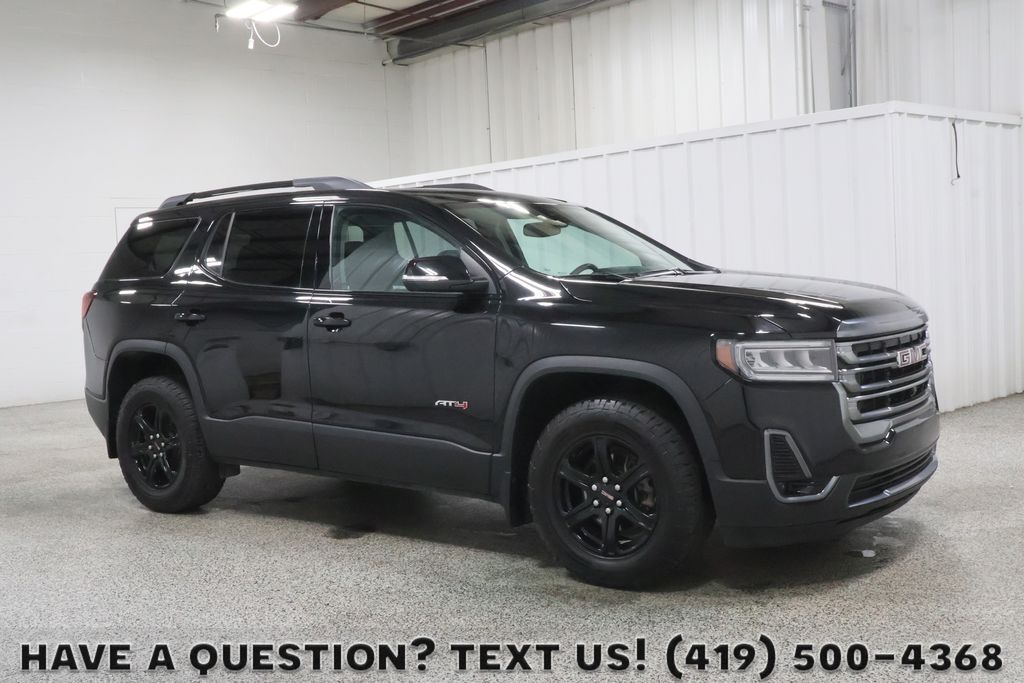 Black (Ebony Twilight Metallic) 2023 GMC Acadia AT4 AWD SUV / Crossover Four-Wheel Drive 9-Speed Automatic