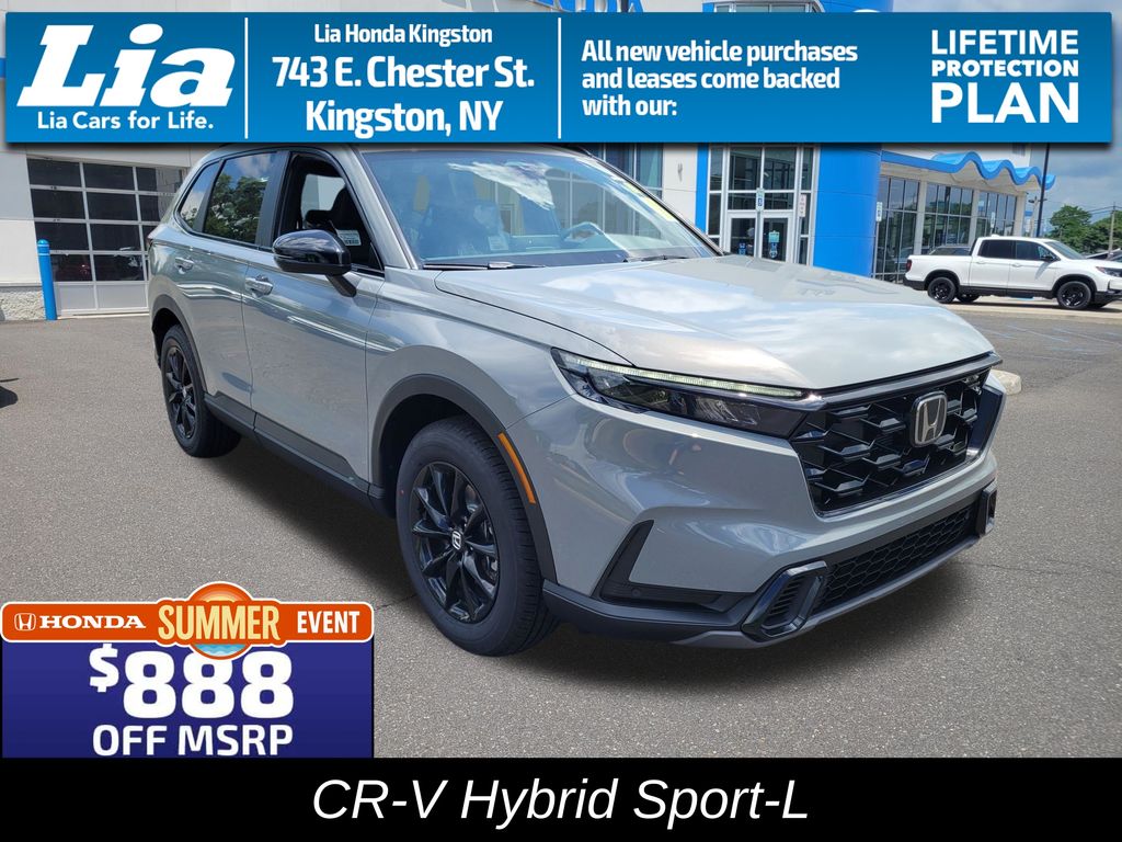 Urban Gray Pearl 2026 Honda CR-V Hybrid SUV / Crossover All-Wheel Drive Continuously Variable Transmission