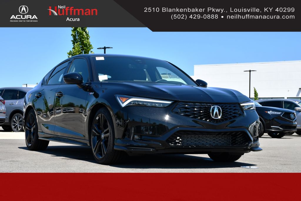 Majestic Black Pearl 2026 Acura Integra Sedan Front-Wheel Drive Continuously Variable Transmission